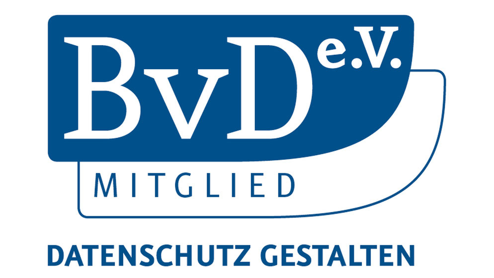 Mitglied im Berufsverband der Datenschutzbeauftragten Deutschlands (BvD e.V.)